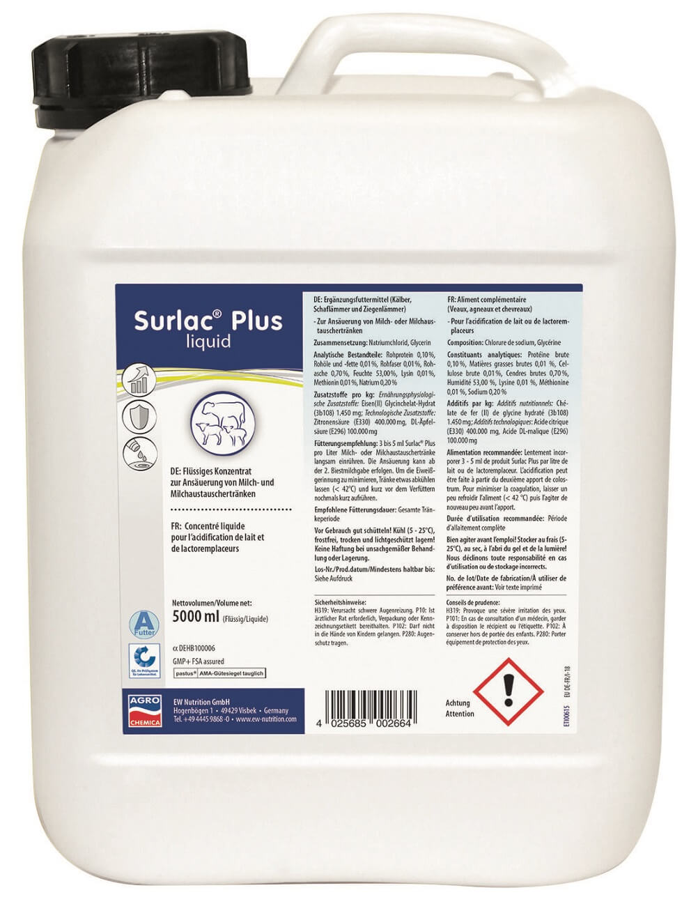KERBL Surlac­® Plus Liquid - 5.000 ml