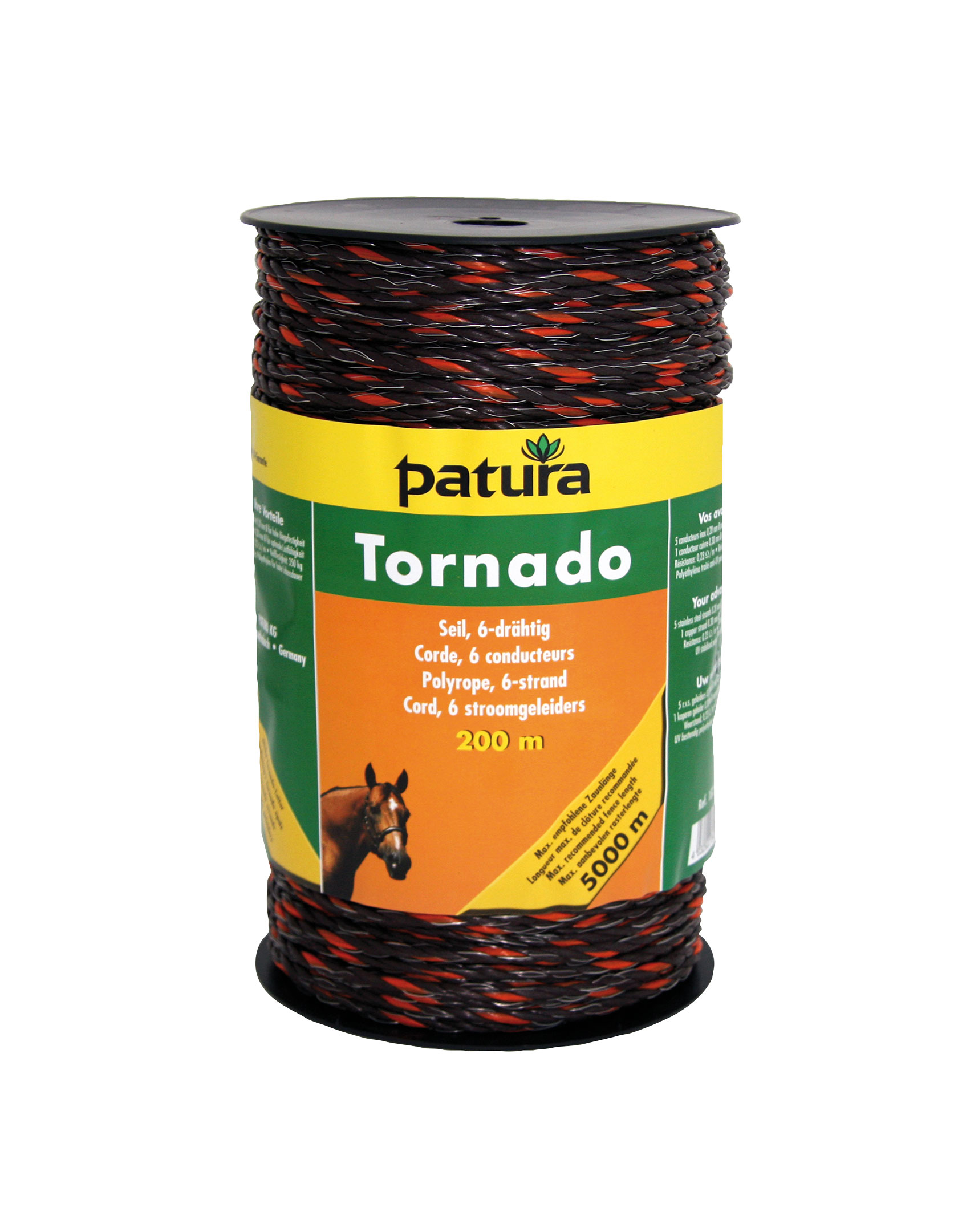 PATURA Tornado Seil - 200 m braun