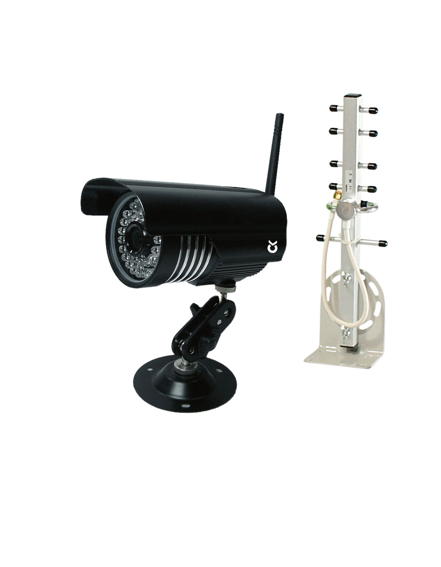 KERBL Stallkamera 2,4 GHz inkl. Außenantenne und Videokabel