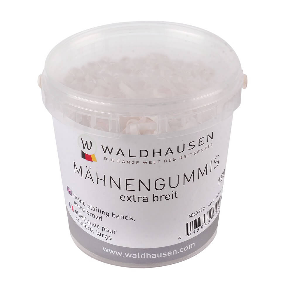 WALDHAUSEN Mähnengummis extra breit, 150 g Beutel