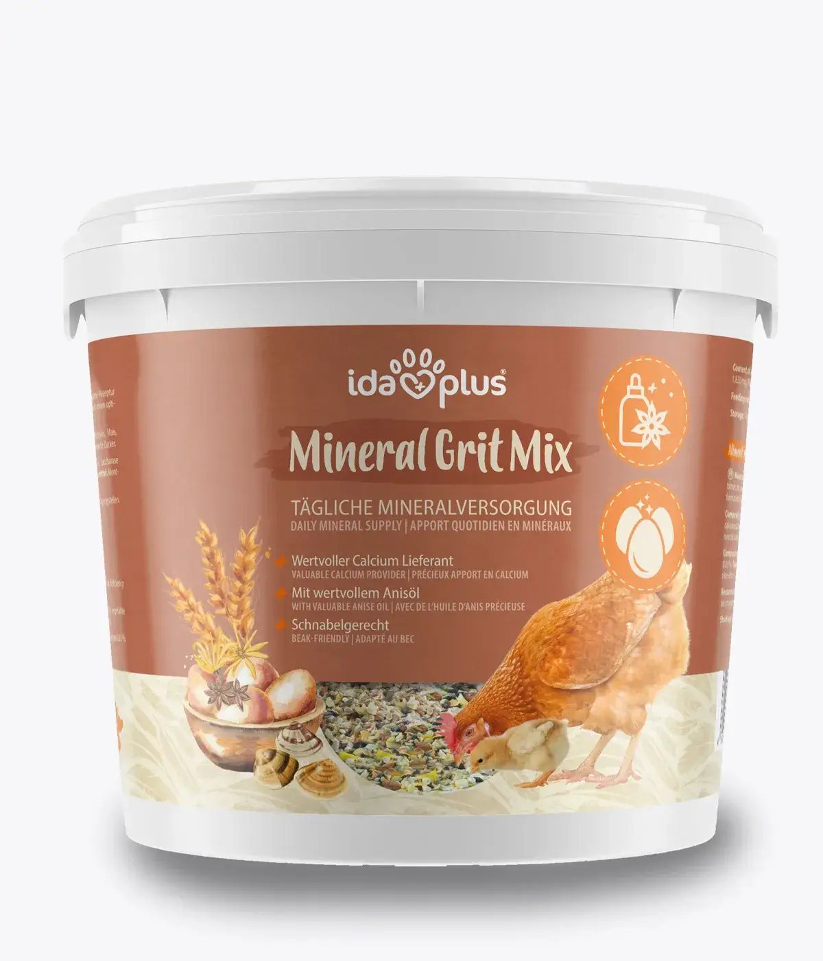 IdaPlus® Mineral Grit Mix zur Mineralstoffversorgung 5 kg