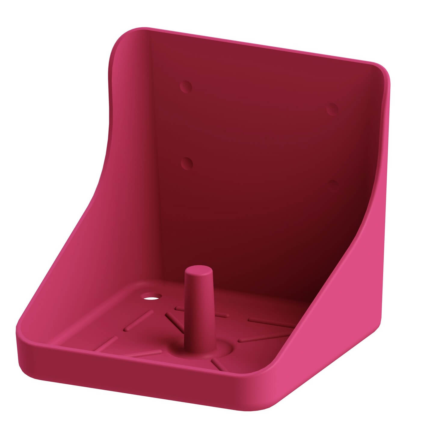 KERBL Lecksteinhalter eckig - Kunststoff