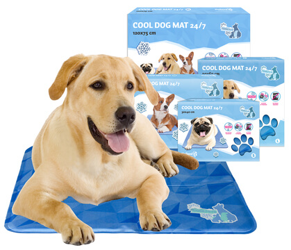 CoolPets Dog Mat - Selbstkühlende Unterlage für Hunde