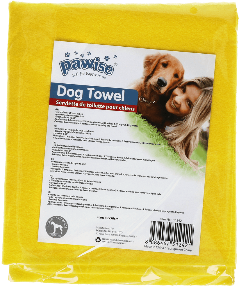 HOLLAND ANIMAL CARE Pawise Dog Towel