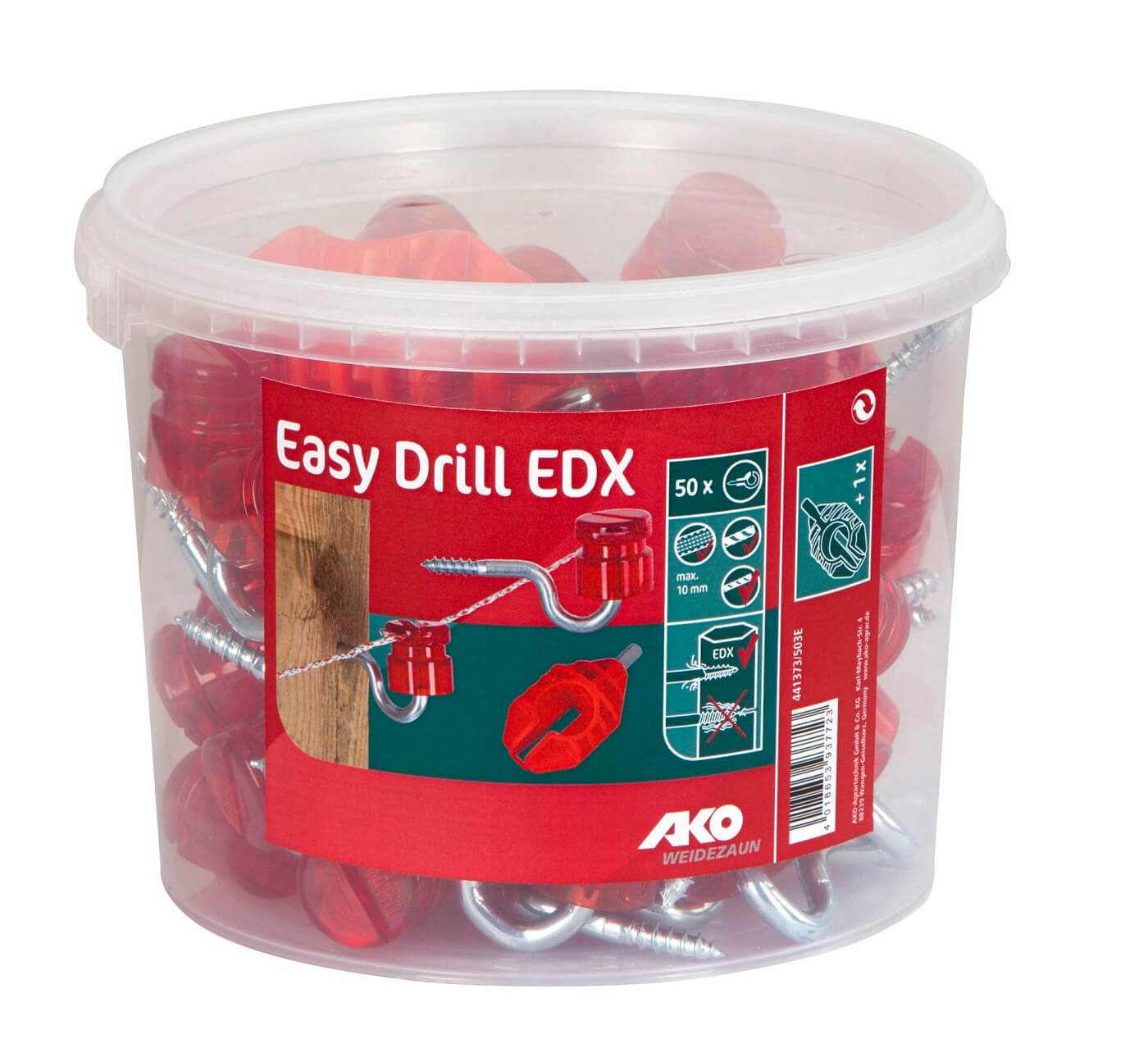 AKO Premium Schlitzisolator Easy Drill EDX