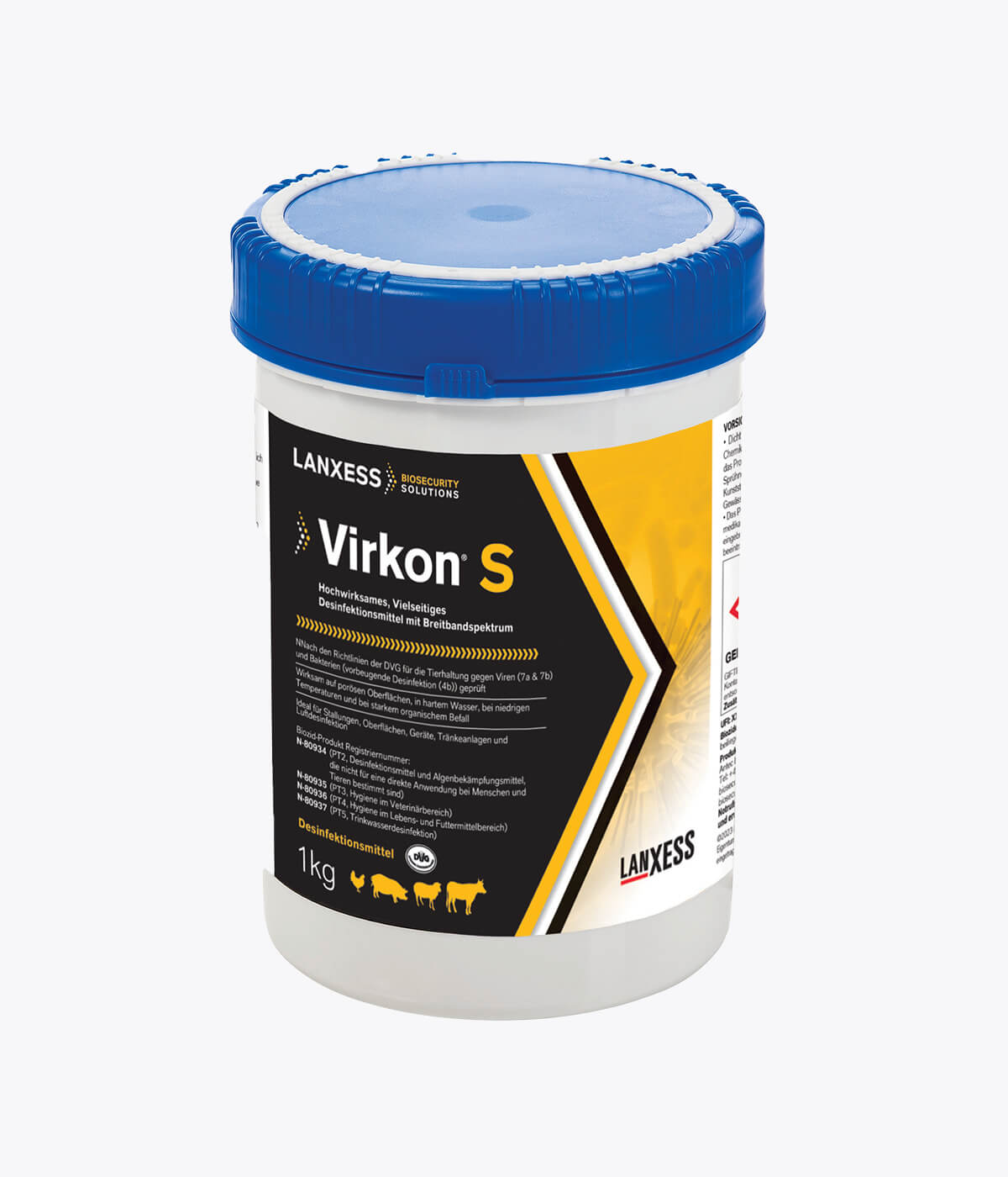Virkon®S 1 kg - viruzides Breitband-Desinfektionsmittel