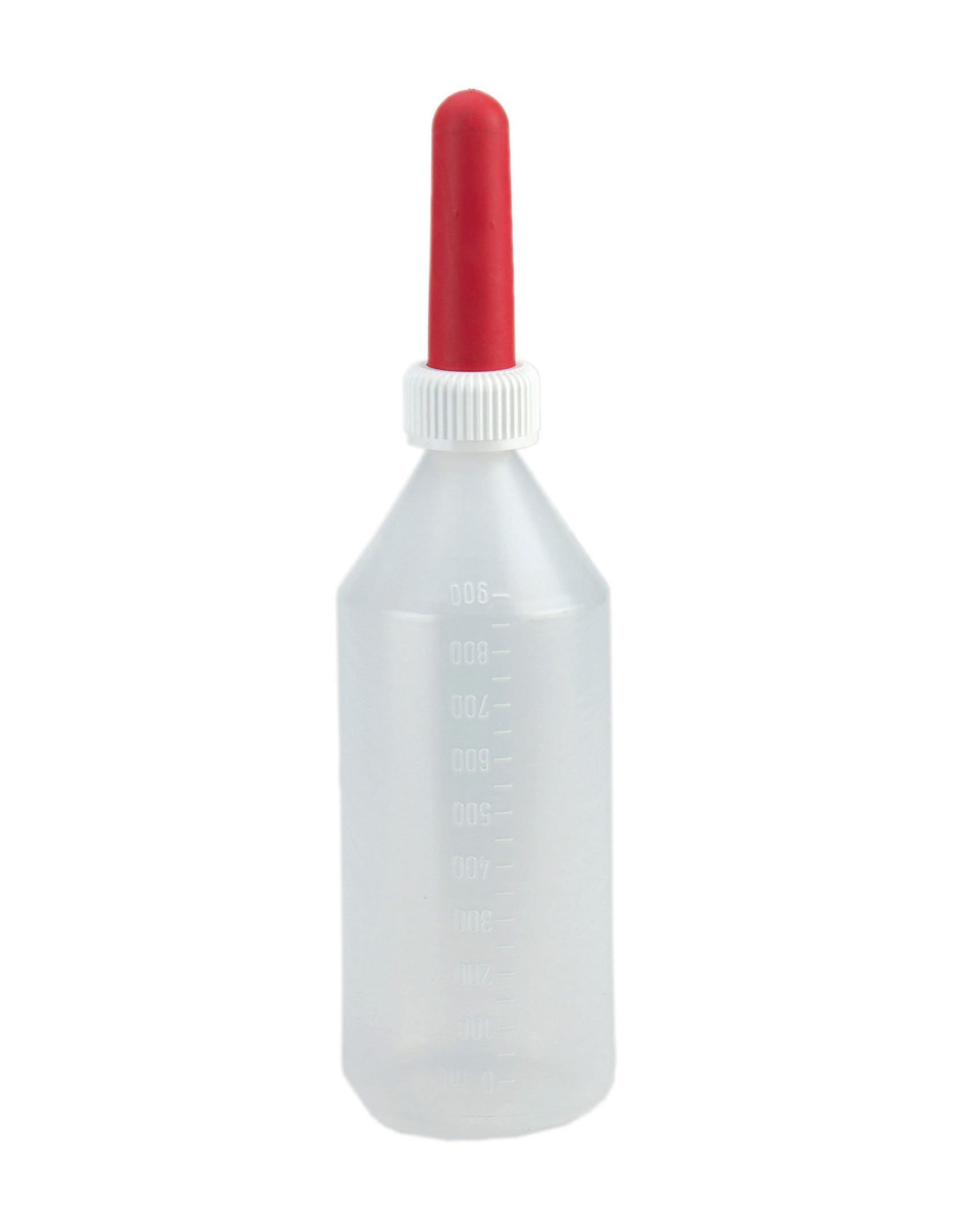 KERBL Milchflasche rund - 1 Liter mit Füllskala