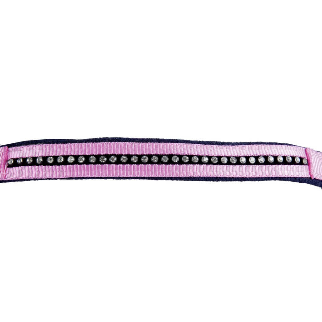 HKM Halfter + Strick-Set Crystal, weich unterlegt
