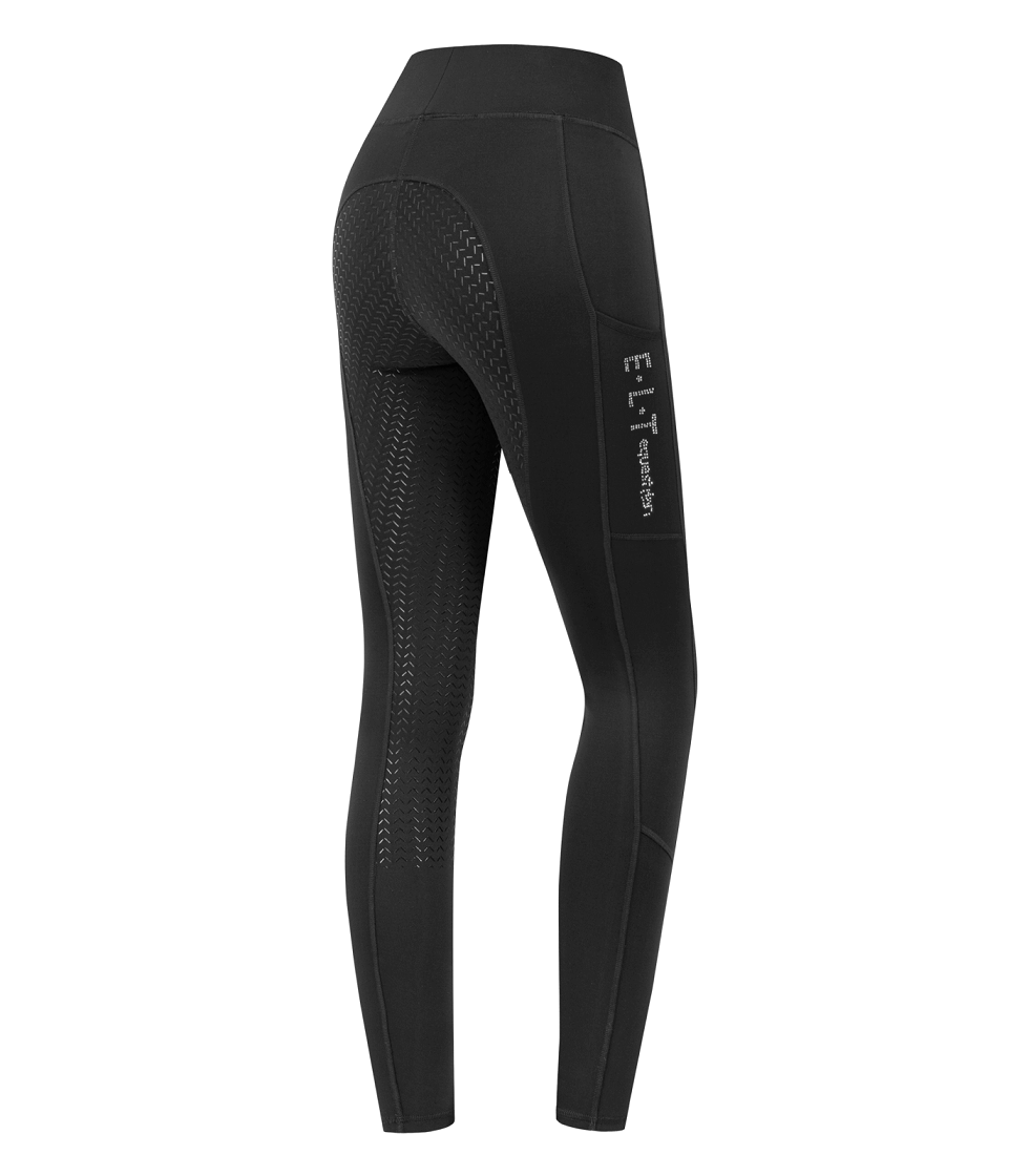 ELT Reitleggings Ella Glam Silikon Vollbesatz