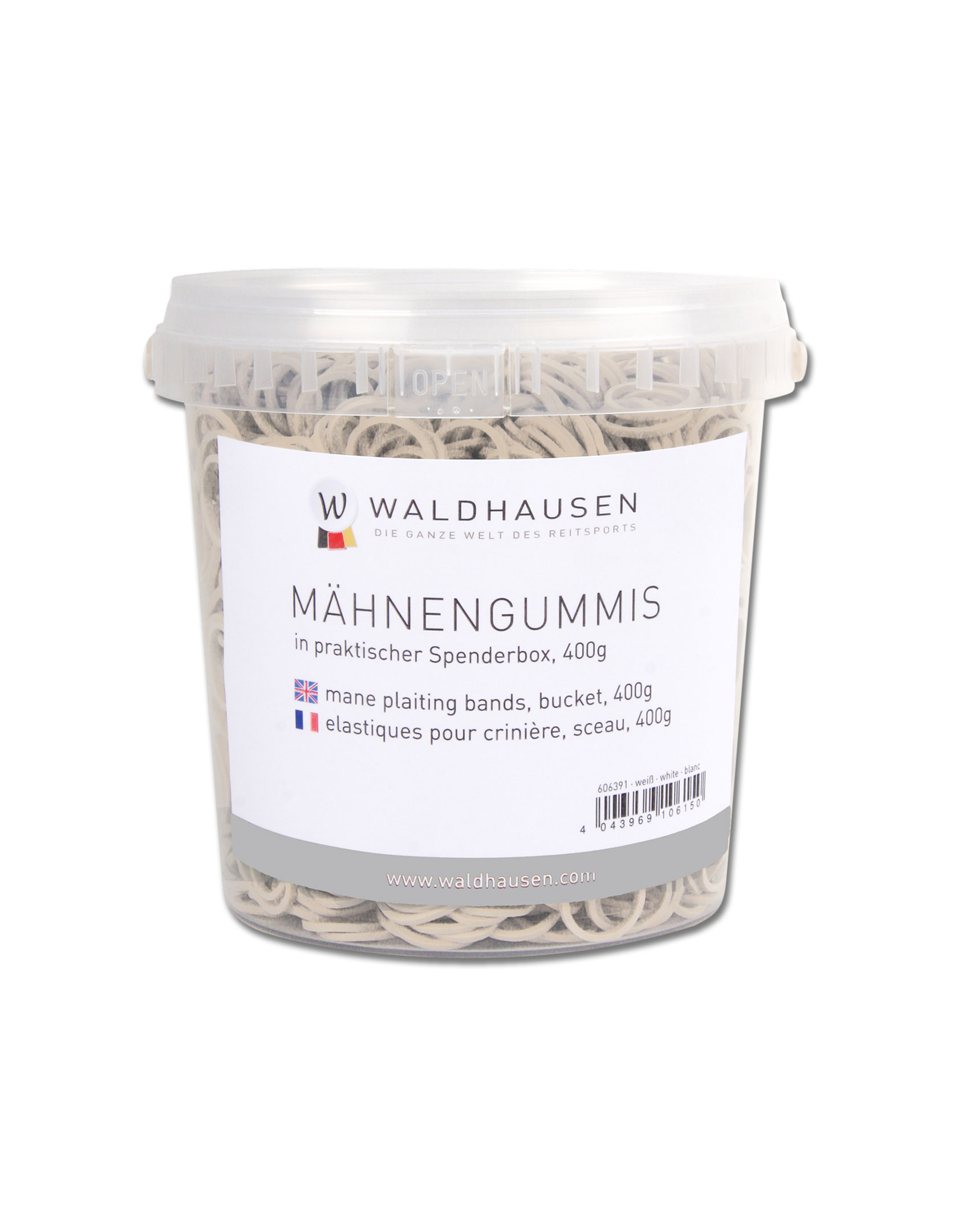 WALDHAUSEN Mähnengummis im Eimer, 400 g