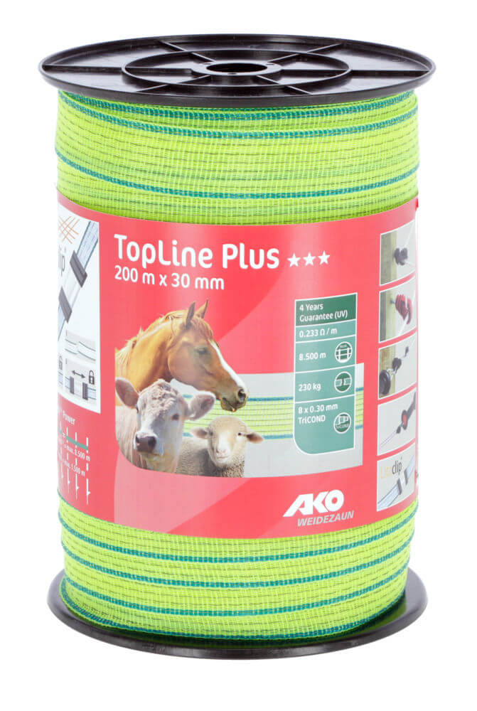 AKO TopLine Plus Weidezaunband 30 mm