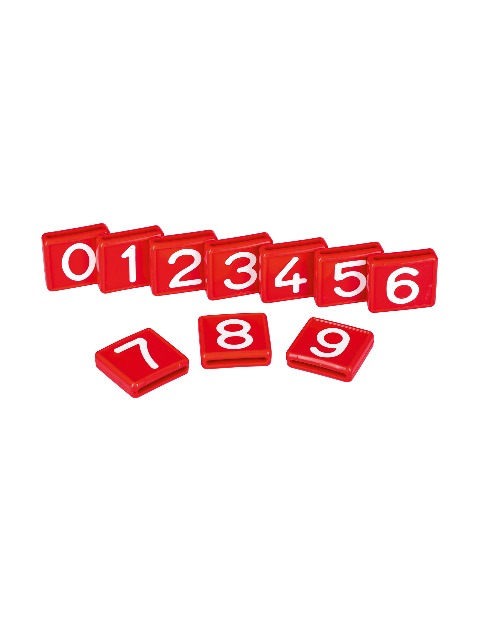 KERBL Nummernblock rot