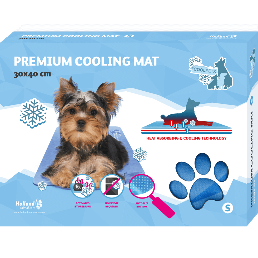 CoolPets Premium Cooling Mat - Selbstkühlende Unterlage für Hunde