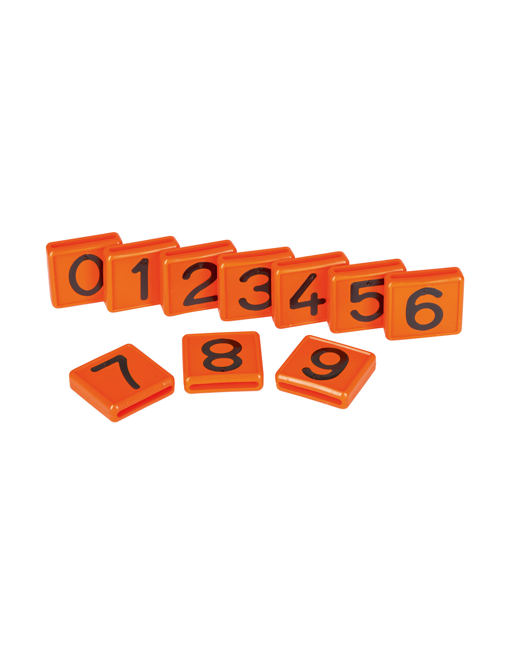 KERBL Nummernblock orange