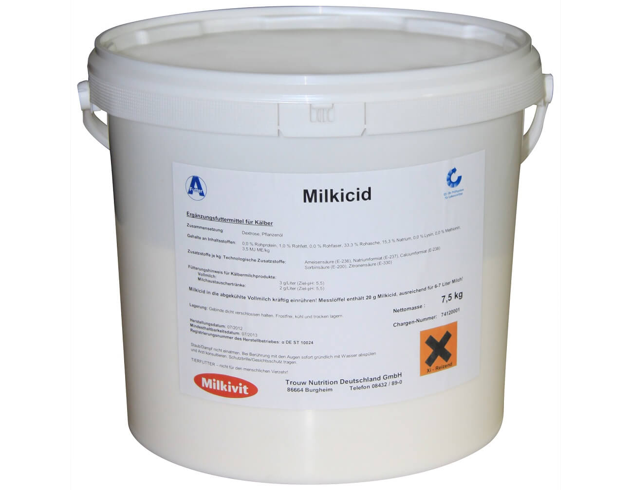 Milkicid 7,5 kg Sauertränke 10221885