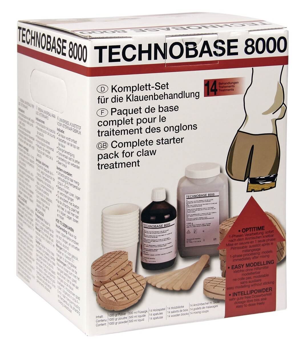 KERBL Technobase 8000 Set - 14 Anwendungen