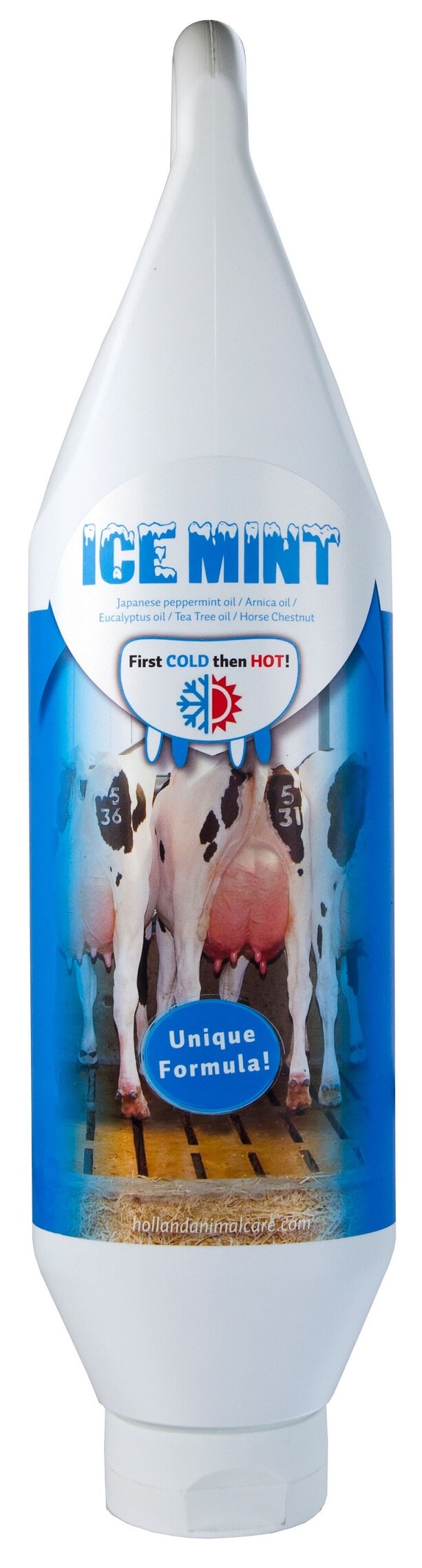 HOLLAND ANIMAL CARE Ice Mint Gel - 1.000 ml + 1 x 500 ml gratis