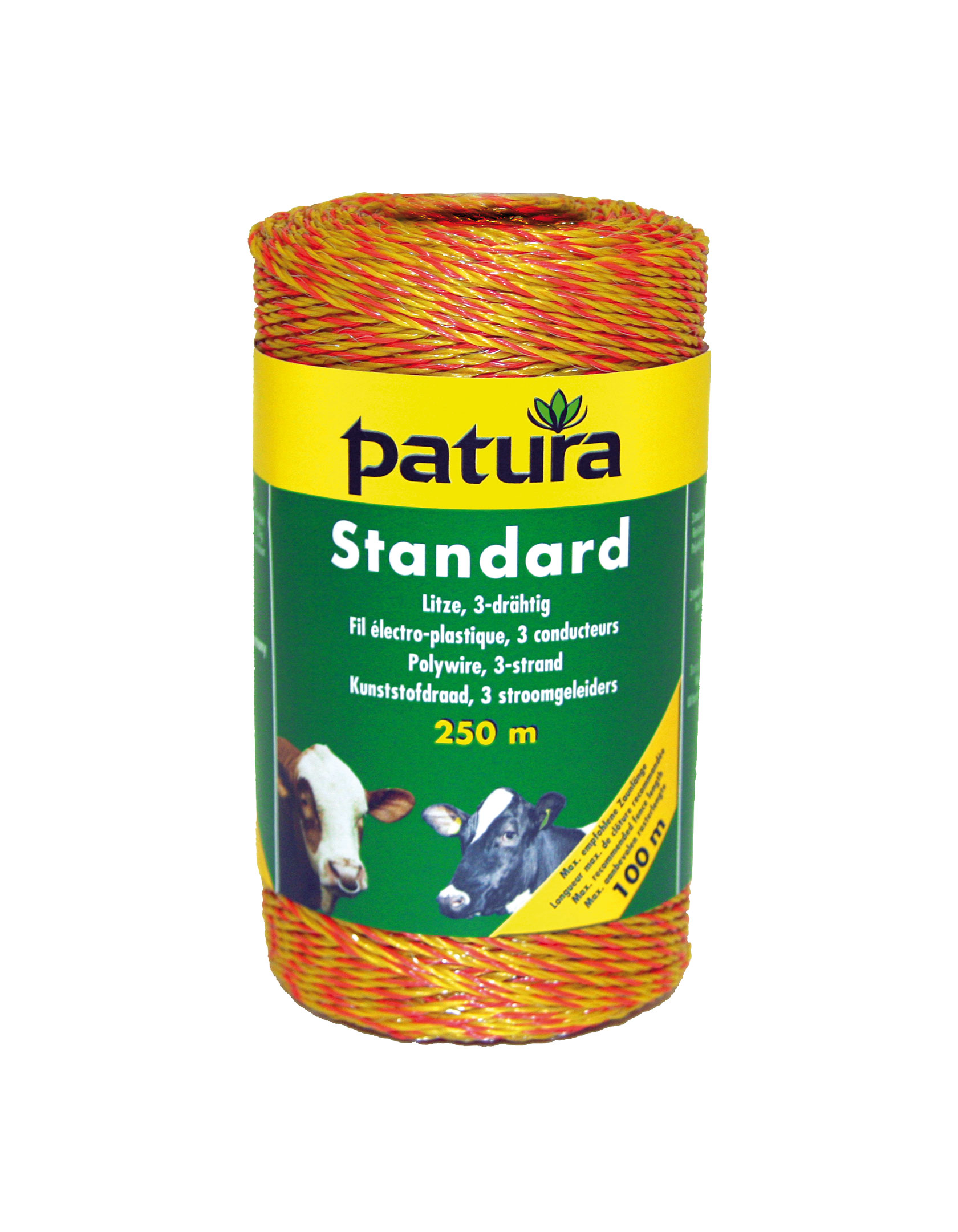 PATURA Standard Litze - 250 m gelb-orange