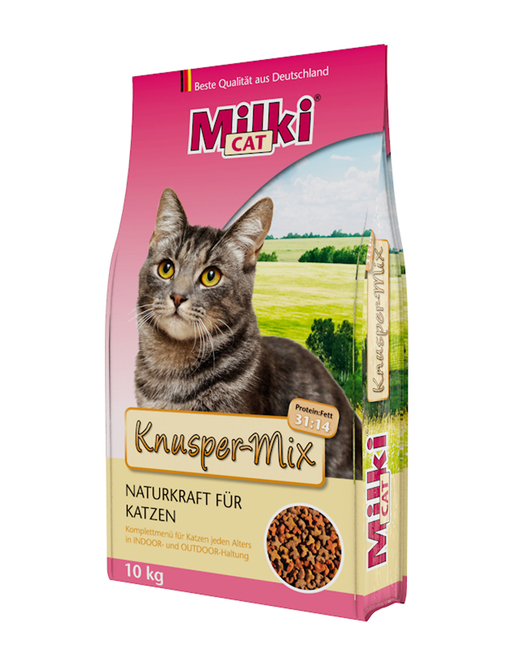Milki Cat Knusper-Mix Katzenfutter - 10 kg