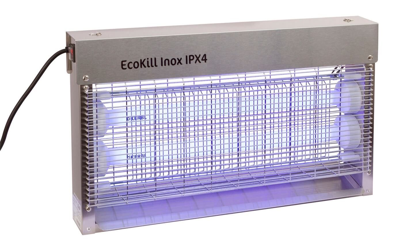 KERBL Fliegenvernichter EcoKill Inox IPX4