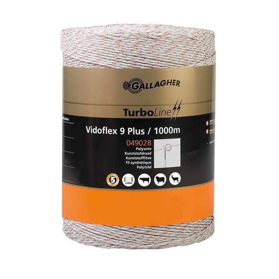 GALLAGHER Vidoflex 9 TurboLine Plus weiß