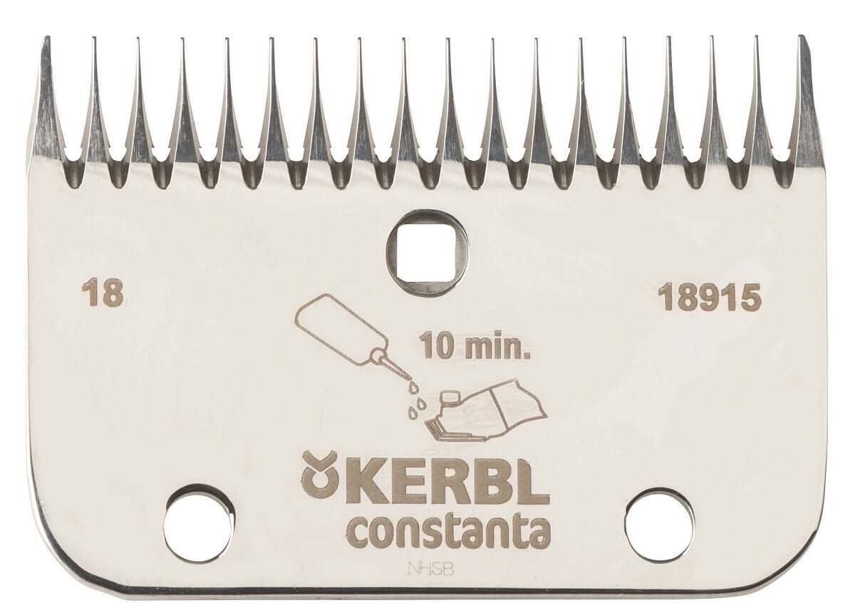 KERBL Schermesser-Set constanta R6 18/24 Zähne