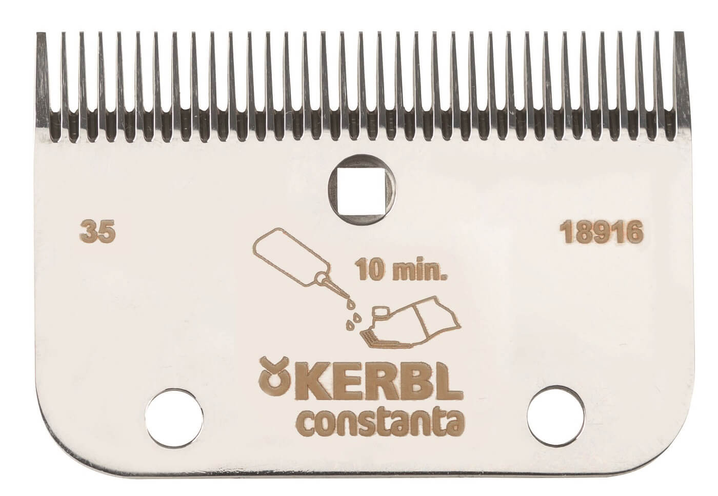 KERBL Schermesser-Set constanta R22 35/24 Zähne